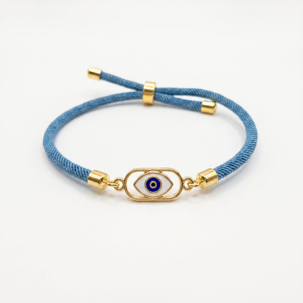 Iconic Evil Eye Cord Rakhi Bracelet