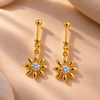 Blossom Petal Gold Helix Bugadi Earring