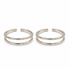 Double Band Sterling Silver Toe Ring