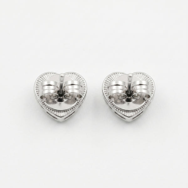 Amara Sunburst Heart Studs