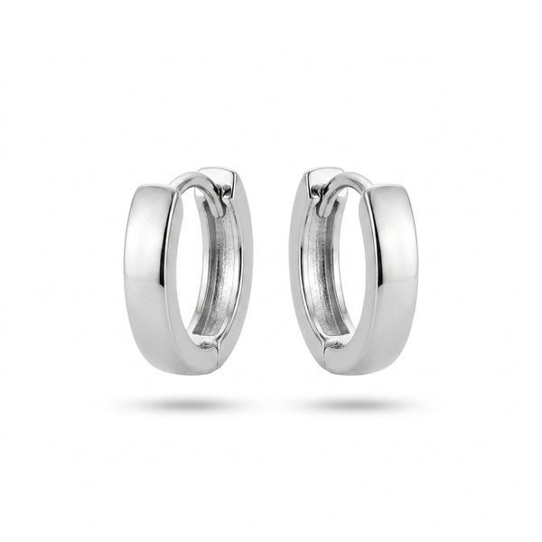 Luminary Princess Cut Huggie Hoops