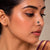 Rose Floral Oxidized Sterling Silver Nose Pin
