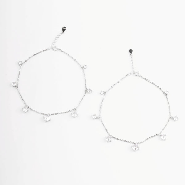 Crystal Cascade Anklet