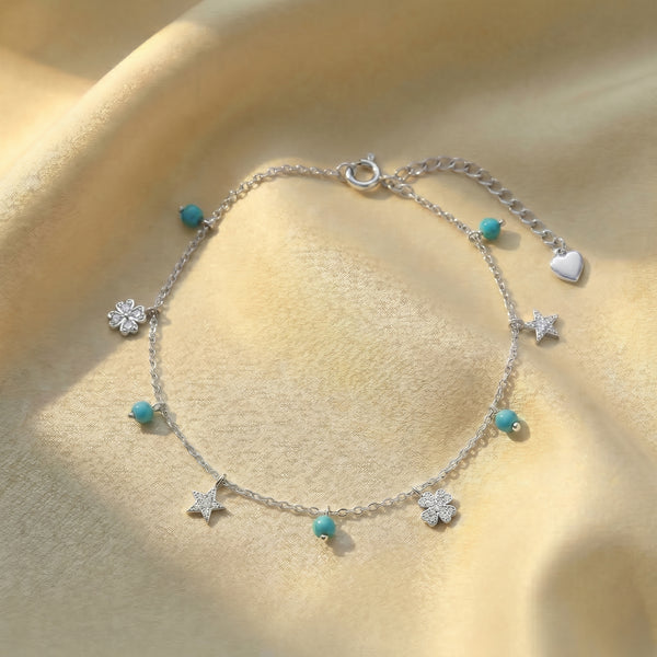 Celestial Bloom Anklet