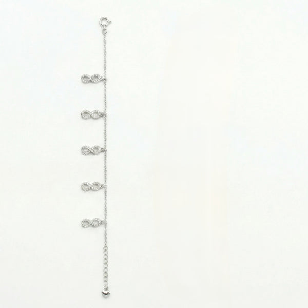 Eternal Bond Infinity Layered Anklet
