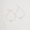 Blue Guard Silver Anklet