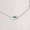 Blue Guard Silver Anklet