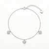 Sparkle Hearts Anklet