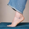 Charm Riot – Statement Charm Anklet in Sterling Silver
