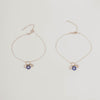 Charm Riot – Statement Charm Anklet in Sterling Silver