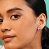 Plum Pop Studs