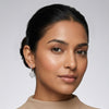 Amour Halo Heart Drop Earrings