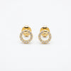 Aurelia Halo Studs in 92.5 Silver