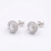 Luna Halo Solitaire 92.5 Silver Studs