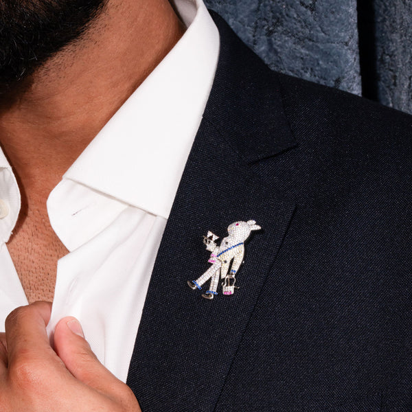 Gentlemen's Hour Brooch