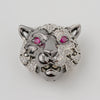 Obsidian Roar Brooch