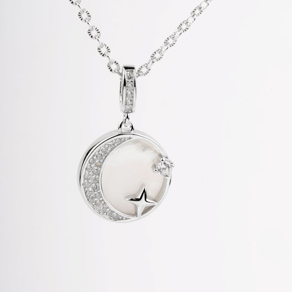 Celestia Moon & Star Neckchain