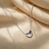 Amora Evil Eye Heart Neckchain