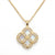 Golden Lattice Charm Neckchain