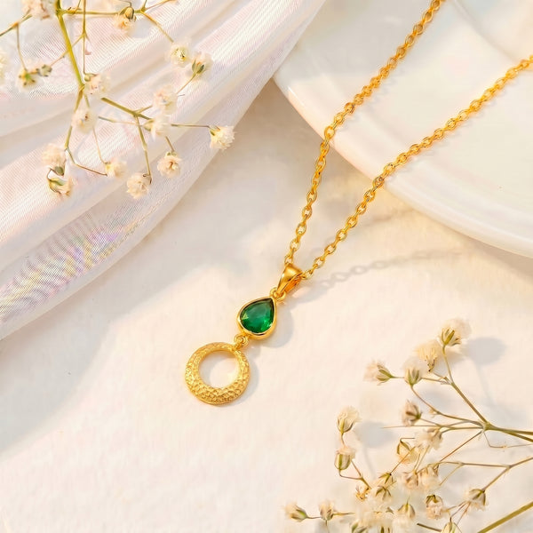 Green Strawberry Neckchain