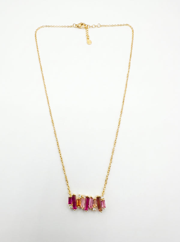 Rosé Prism Necklace