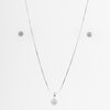 Solitaire Sparkle Pendant Set