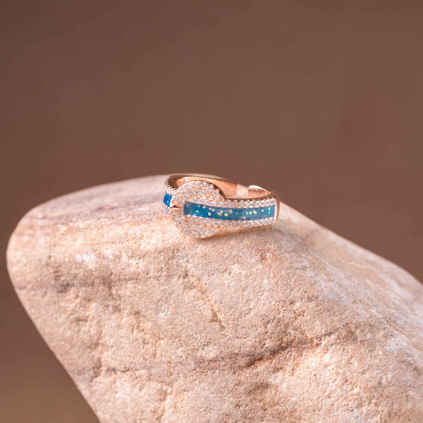 Azure Loop Ring