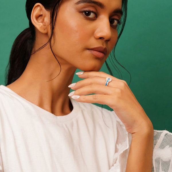 Azure Loop Ring