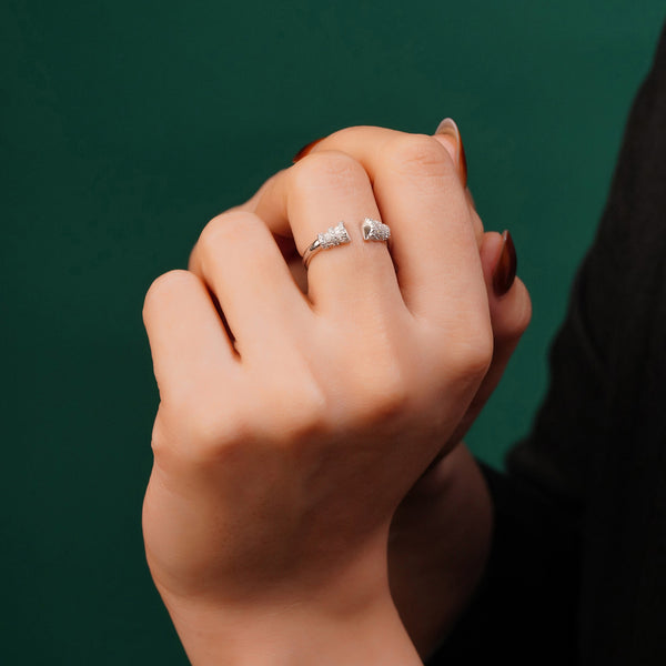 Twin Grace Adjustable Ring