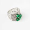 Emerald Fleur Ring
