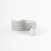 Emerald Dewdrop Cocktail Ring