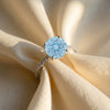 Azure Veil 92.5 Silver Ring