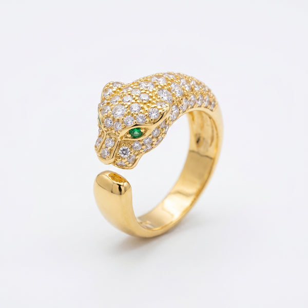 Gilded Panther 92.5 Ring