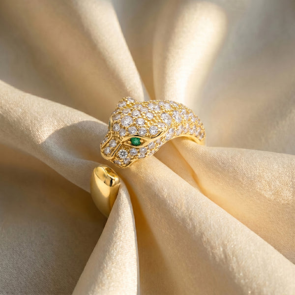 Gilded Panther 92.5 Ring