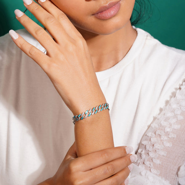 Blue Blaze Bracelet