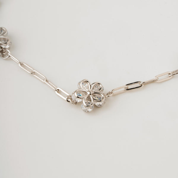 Silver Bloom Bracelet