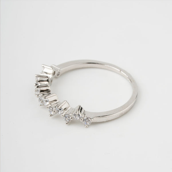 Zig-Zag Vow Ring