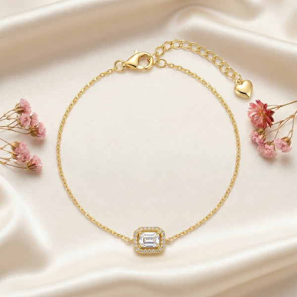 Emerald-Cut Luminary Bracelet