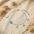 Celestial Starburst Evil Eye Anklet
