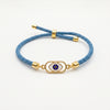 Iconic Evil Eye Cord Rakhi Bracelet