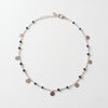 Shimmering Disc Coin Silver Anklet