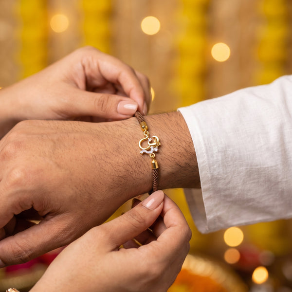 Om Bracelet Rakhi