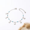 Celestial Turquoise Star Anklet