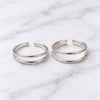 Double Band Sterling Silver Toe Ring