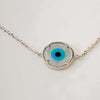 Blue Duo Drop Chain Anklet
