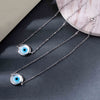 Blue Duo Drop Chain Anklet
