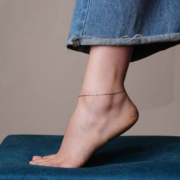 Sleek Whisper Anklet