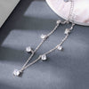 Crystal Cascade Anklet