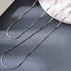 Minimal Sterling Silver Anklet