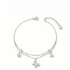 Flutter & Gleam Dual-Layer Anklet